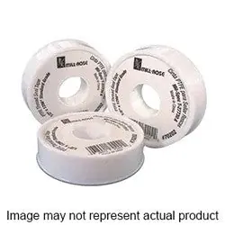 Clean-fit 70196 Ptfe Thread Sealant Tape 520 Inches Long 3/4 Inch Wide White