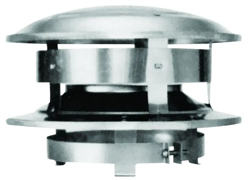 Selkirk 206800 Chimney Topper Round Top Stainless Steel