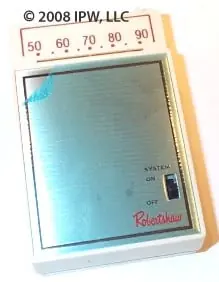 Robertshaw 500-107 24V Millivolt Wall Thermostat Heating Only