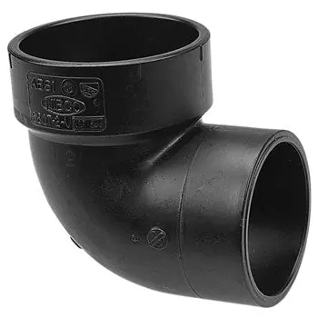 Mueller Industries ABSBEND14SPH2 ABS DWV Plastic Fitting 2 inch