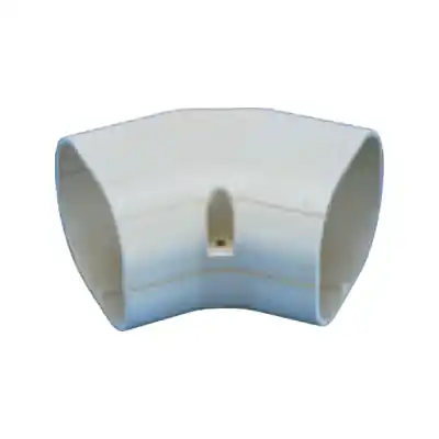 Line-hide nm-100 Line Set Cover 45 Degree Elbow Horizontal 2-15/16 X 4-3/16 X 3-5/16 Inches