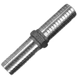 American nlxlrbc1 Extra Long Hexagonal Hose Coupling with Hexagonal Nut 1 Inch Insert Cast Bronze
