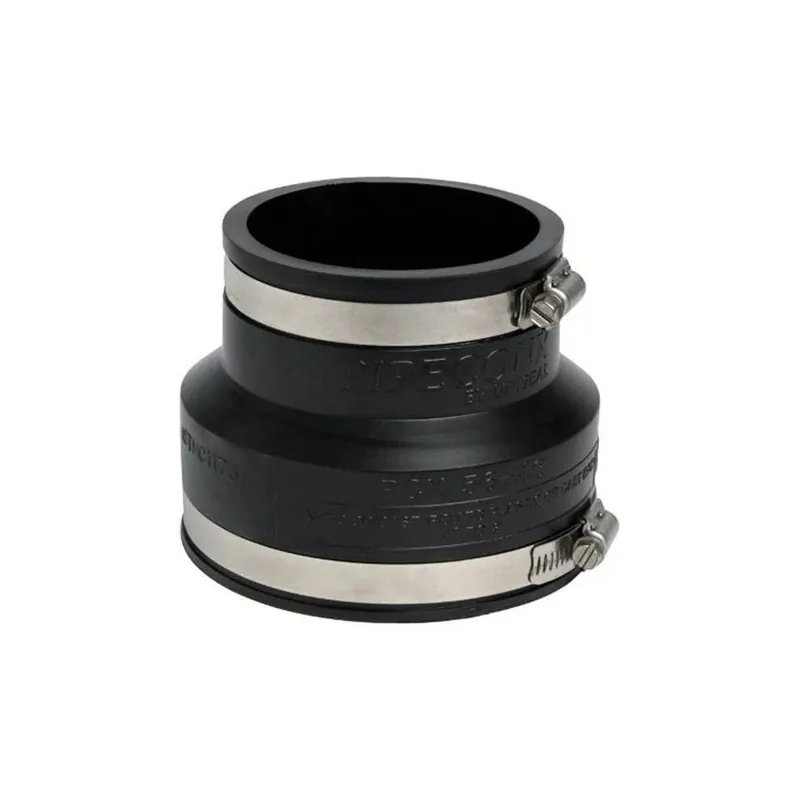 Maxiflex pcx56-43 Flexible Coupling 4 X 3 Inches Plumbing Pipe Connector
