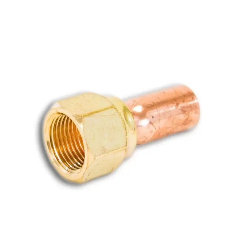Mueller Refrigeration a-15728 Brass Internal Flare to Extension Solder Connector 5/8 Inches