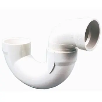 Mueller Industries PDWVPTRAP112 1-1/2 in Hub PVC DWV Pipe Fitting Trap