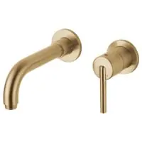 Delta Faucet DLT3559LF-CZWL Trinsic Commercial Lavatory Faucet Trim 1.2 Gpm Wall Mount Champagne Bronze Single Handle