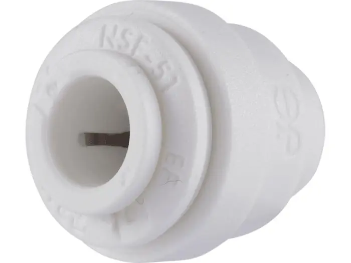 John Guest PP4608W End Cap 1/4 inches OD