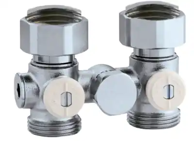 Purmo rv-na10532 Ecostyle 1/2 Inch Straight Radiator Diverter Valve