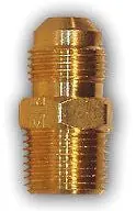 Brass 408-86 Half Union Reducing Male Adapter Fitting 1/2 Fl X 3/8 Mpt