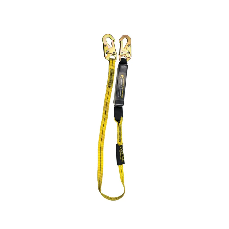 Guardian Fall Protection 01220 6-Foot Single Leg Shock Absorbing Lanyard