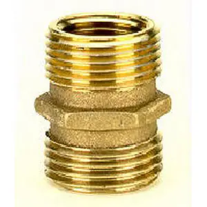 Arrowhead Brass & Plumbing 8F Hose Fitting 3/4 feet' MHT x 3/4 feet' MIP or 1/2 feet' FIP