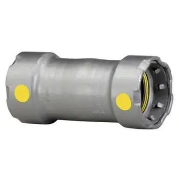 Viega MEGAPGCOUPLS12 MegaPressG 1/2 in P X P Carbon Steel Coupling
