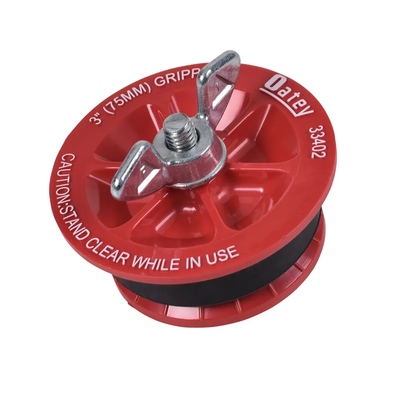 Oatey 33402 Mechanical Test Plug, 3 in, 5 Psi Back, 110 Deg F