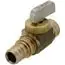 Rehau 418433-001 Everloc+ Fnpt Ball Valve 1/2 Inches Compression X Fnpt