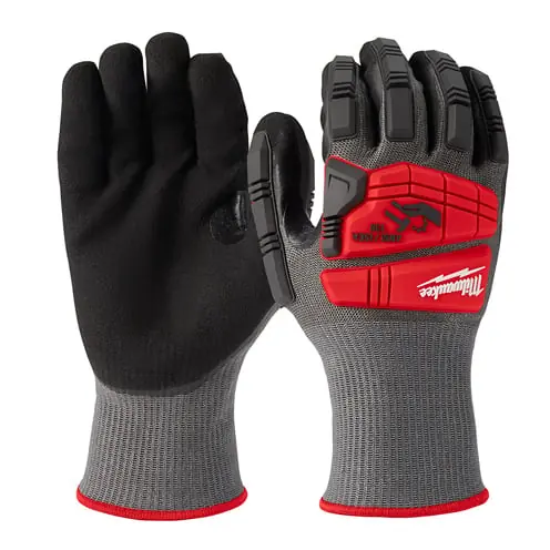 Milwaukee 48-22-8984 Impact Cut Level 5 Nitrile Dipped Gloves Xxl