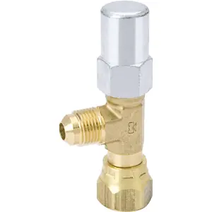 Mueller Streamline a17474 3/8 Inch Female Flare X 3/8 Inch Male Flare Angle Valve