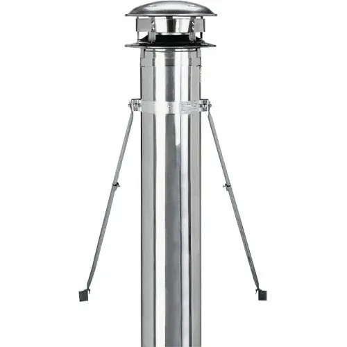 Selkirk 208440 Ultra-temp 8 Inches Chimney Roof Brace Kit
