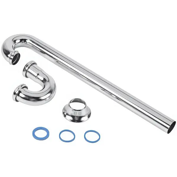 Dearborn 722dfbn-1 1-1/2 Inches Chrome Tubular S-trap Without Cleanout