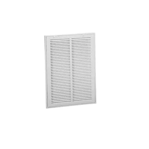 Hart Cooley 67318X20 Steel Return Air Filter Grille White Finish 18 Inches X 20 Inches