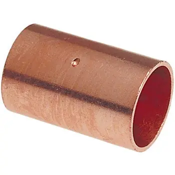 Mueller Industries COCOUP2 2 inches copper coupling with dimpled tube stop C x C