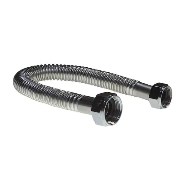 Rectorseal SWC13424 1 in. FIP x 3/4 in. FIP x 24 in. Ultra Flex Water Heater Connector SWC13424