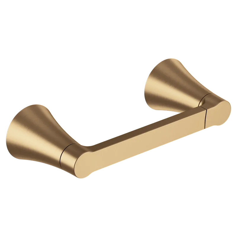 Moen yb0708bzg Jase Pivoting Paper Holder Bronzed Gold Finish