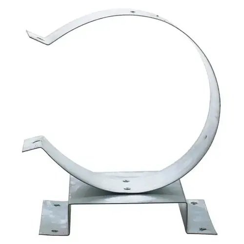 Selkirk 104430 Wall Support Band Assembly 4 Inches Aluminum Steel Gray