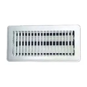Hart Cooley 421-2x14w Floor Diffuser 2 Inches X 14 Inches White