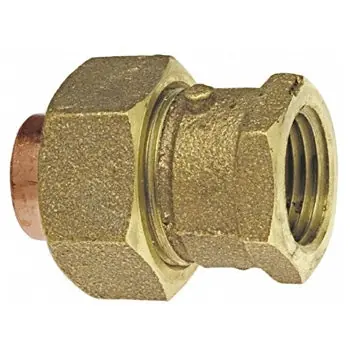 Mueller Industries COUCFIP12LF 1/2 inches Cast Brass Female Union C x FIP