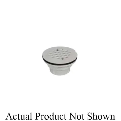Ips Corporation ABA-3400 Abs Shower Drain with Strainer Grate 2 Inch Solvent Weld