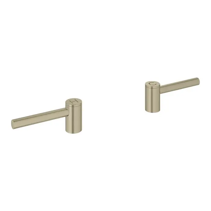 Grohe 14216en0 Atrio Lever Handles Pair Brushed Nickel
