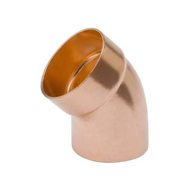 Mueller Streamline w07431 45 Degree Elbow Fitting Ftg X C 1-1/2 Inches Wrot Copper Dwv
