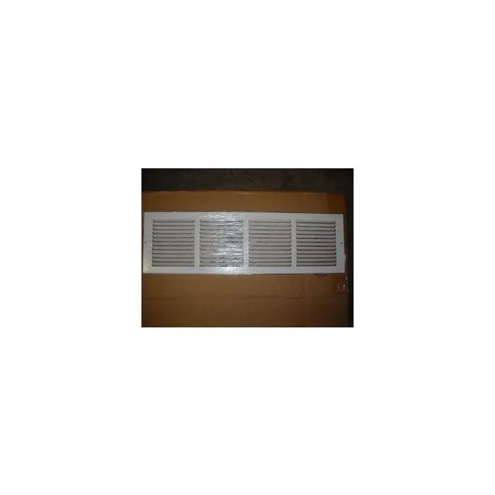 Hart Cooley 672-24x6 Sidewall Ceiling Return Air Grille 24 Inches X 6 Inches White 672 Series