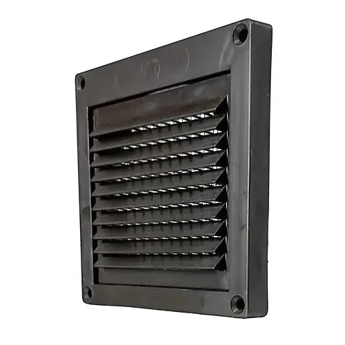 Builders Best 110974A 4 Inch Intake Brown Ring and Bug Screen