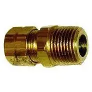 Rw Beckett 14482 Compression Slip-thru Male Adapter 3/8 Inches Compression X Mpt