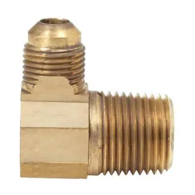 Holyoke Fittings 49-62 Elbow Adapter Fitting Sae Flare X Male Threaded 3/8 Inch