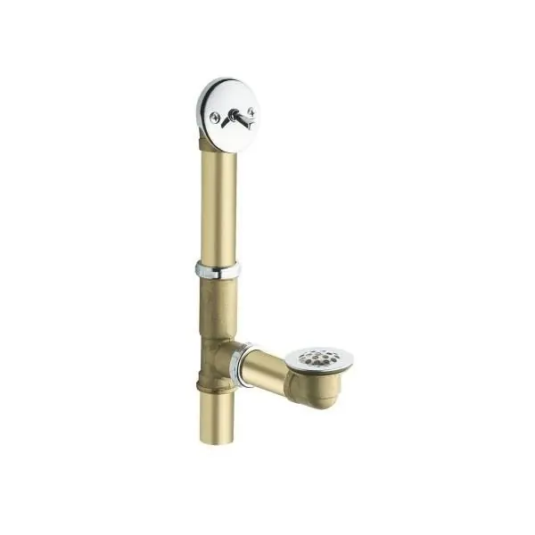 Moen 90410 Threaded Shoe Tub Drain 14 to 16 Inch Tubs Chrome
