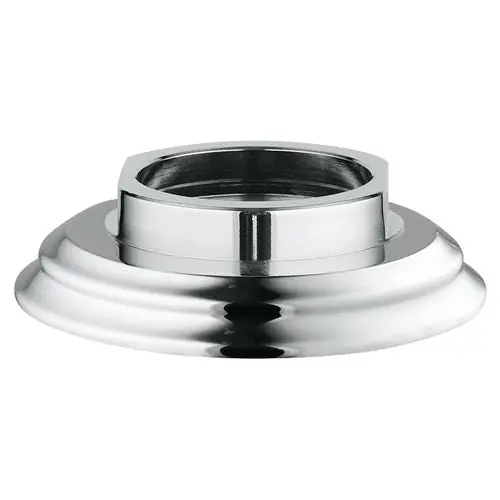 Grohe 45906000 Geneva Escutcheon Starlight Chrome Lower Flange Wall Mount Round Replacement Part