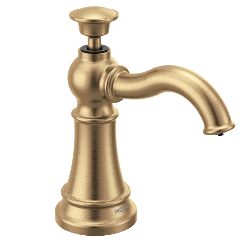 Moen s3945bzg 989 Traditional Soap Dispenser 18 Oz Refillable Bottle
