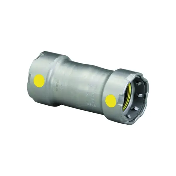 Viega MEGAPGCOUPLS34 MegaPressG 3/4 in P X P Carbon Steel Coupling
