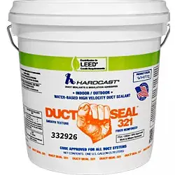 Carlisle DS-321-WHITE-4-1 Duct-seal 321 Water Based Duct Sealant White 4-pack 1-gallon Pails
