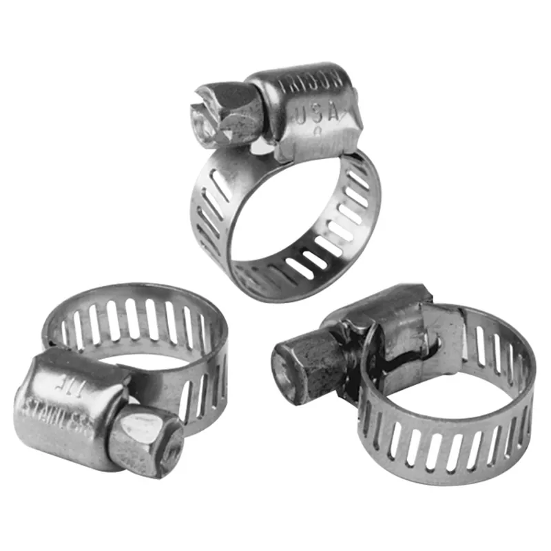 Ideal Tridon 79341 Type M Worm-gear Micro Hose Clamp Nominal Size 8 7/8 Inch Max 5/16 Inch Min Stainless Steel