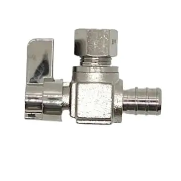 Eff eff122-08-lf 1/2 Pex X 1/4 Od Angle Lead-free Mini Ball Valve