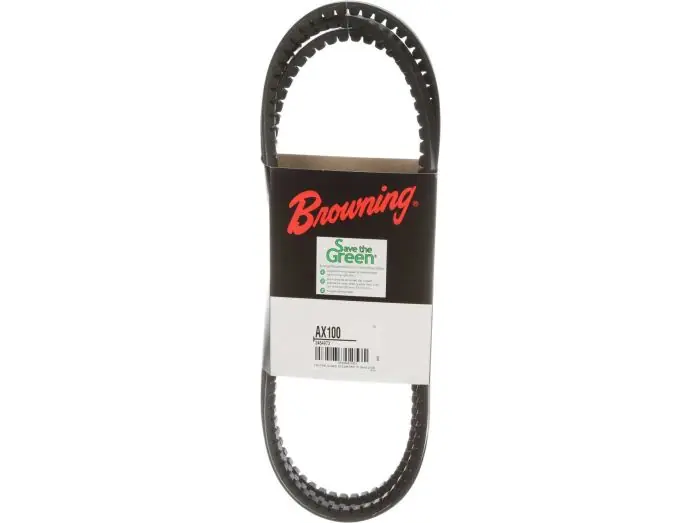Browning ax100 Gripnotch Cogged V-belt 102.2 Inches Outside Length