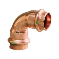Viega VIEG90L12 Propress 90 Degree Pipe Elbow 1/2 Inch Press End Copper Fitting