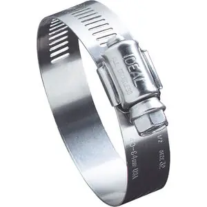 Ideal Tridon 64080-51 Stainless Steel Worm Drive Hose Clamp 9/16 Inches Band Width Trade Size 8