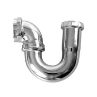 Oatey DRBN736W-1 Dearborn Sink Trap 1-1/4 Inches 20 Gauge Brass Polished Chrome