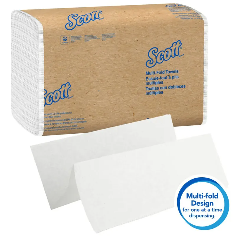Kimberly-Clark Professional 01840 Scott Multifold Paper Towels 16 Packs per Case