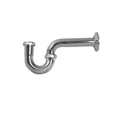 Oatey DEARBORN701-1 Brass P-trap 1-1/4 Inches Polished Chrome 17 Gauge