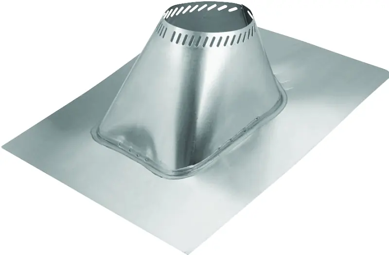 Selkirk 208825 Sure-temp Premium Series Aluminum Roof Flashing 31-7/8 Inches Oal 27 Inches Oaw Gray